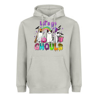 Moon Dust Let's go ghouls Heavyweight Hoodie - NancyCooperArtShop