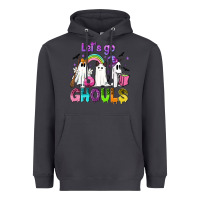 Smoke Let's go ghouls Heavyweight Hoodie - NancyCooperArtShop