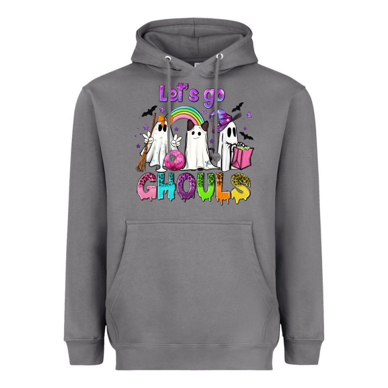 Let's Go Ghouls Heavyweight Hoodie by NancyCooperArtShop | Teevron
