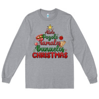 Heather Grey atole pozole mexican christmas Long Sleeve Tee - MaliasSmallBusiness