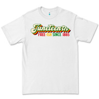 White juneteenth free ish since 1865 Premium Tee - HRA Design Shop