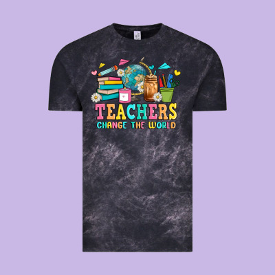 Custom Teacher Vintage Tee Designed By Jahusdesignshop