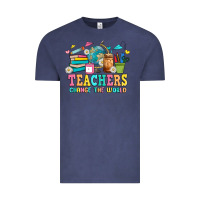 Vintage Denim custom teacher Vintage Tee - JahusDesignShop