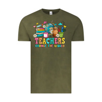 Vintage Olive custom teacher Vintage Tee - JahusDesignShop