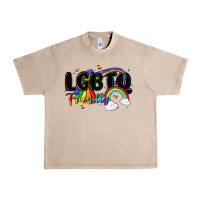 French Oak lgbtq  friendly Urban Heavy Tee - MaliasSmallBusiness