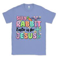 Colony Blue silly rabbit easter is for jesus Classic Tee - MaliasSmallBusiness