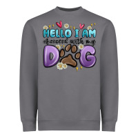 Storm hello i am obsessed with my dog Heavyweight Sweatshirt - MaliasSmallBusiness