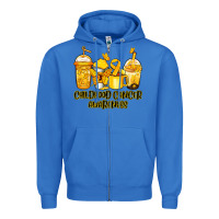 True Royal childhood cancer awareness coffee Zipper Hoodie - Jasminsmagicworld