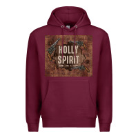 Burgundy holly spirit come like a flood Premium Hoodie - TumblerDesignByShophia