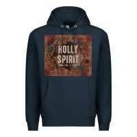 Navy holly spirit come like a flood Premium Hoodie - TumblerDesignByShophia