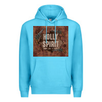 Ocean Blue holly spirit come like a flood Premium Hoodie - TumblerDesignByShophia