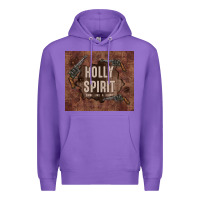 Purple holly spirit come like a flood Premium Hoodie - TumblerDesignByShophia