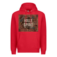 Red holly spirit come like a flood Premium Hoodie - TumblerDesignByShophia