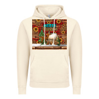 Vintage Artic merry christmas cookies buffalo plaid Vintage Hoodie - Jasminsmagicworld