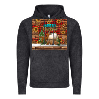 Vintage Black merry christmas cookies buffalo plaid Vintage Hoodie - Jasminsmagicworld
