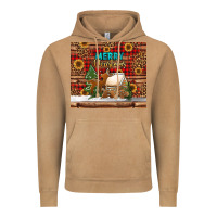Vintage Camel merry christmas cookies buffalo plaid Vintage Hoodie - Jasminsmagicworld