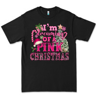 Black I Am Dreaming Of A Pink Christmas Premium Tee - FaDigitalArtStudio
