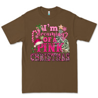 Cacao I Am Dreaming Of A Pink Christmas Premium Tee - FaDigitalArtStudio