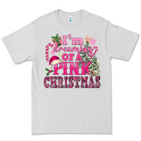 Dove Grey I Am Dreaming Of A Pink Christmas Premium Tee - FaDigitalArtStudio