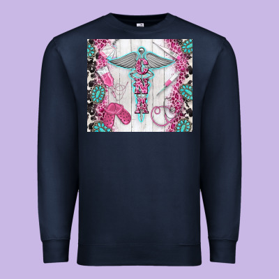 Cna Tumbler Tbs Premium Sweatshirt Designed By Tumblerdesignbyshophia