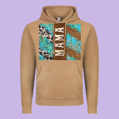 Western Mama Vintage Hoodie Designed By Jasminsmagicworld