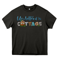 Asphalt life is better at the cottage Heavy Core Tee - HRA Design Shop