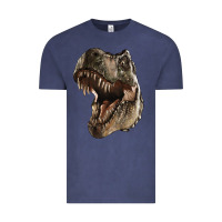 Vintage Denim Tyrannosaurus T Rex Face Vintage Tee - LillyAllenDesigns