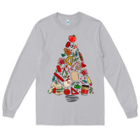Moon Dust teacher christmas tree Long Sleeve Tee - MaliasSmallBusiness