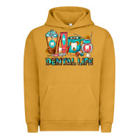 Pigment Peanut Butter Dental Life Dentist Coffee Cups Urban Hoodie - FaDigitalArtStudio