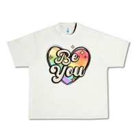Pistachio be you Urban Heavy Tee - MaliasSmallBusiness