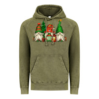 Vintage Olive christmas gnomes Vintage Hoodie - Jasminsmagicworld