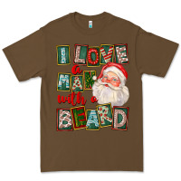 Cacao I Love A Man With A Beard Premium Tee - FaDigitalArtStudio