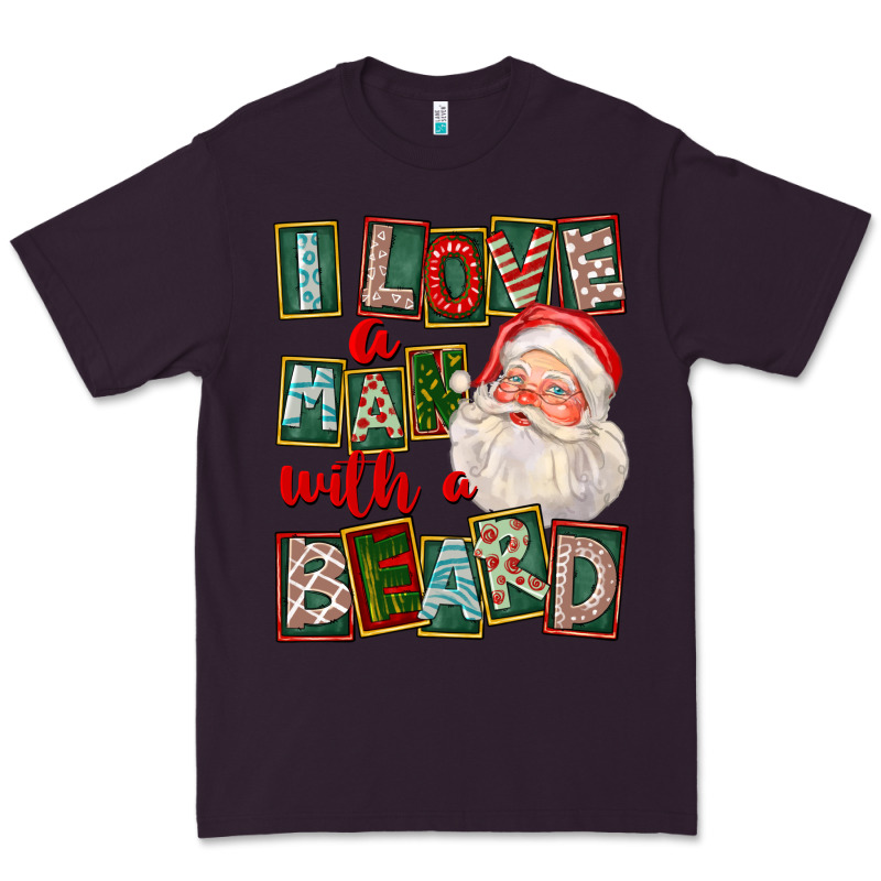 I Love A Man With A Beard Premium Tee by FaDigitalArtStudio | Teevron