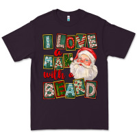 Plum I Love A Man With A Beard Premium Tee - FaDigitalArtStudio