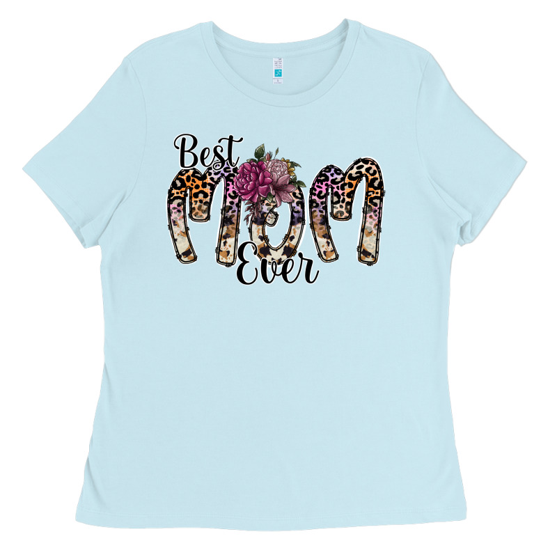 Best Mom Ever Ladies Tee by SublimationCraftShop | Teevron