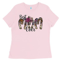 Bubblegum Pink best mom ever Ladies Tee - SublimationCraftShop