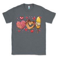 Charcoal Heather valentines day mexican food Classic Tee - MaliasSmallBusiness