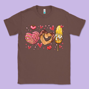 Valentines Day Mexican Food Classic Tee Designed By Maliassmallbusiness