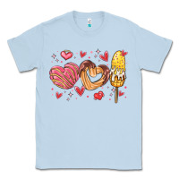 Dusty Blue valentines day mexican food Classic Tee - MaliasSmallBusiness