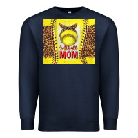 Navy softball with leopard tumbler tbs Premium Sweatshirt - TumblerDesignByShophia