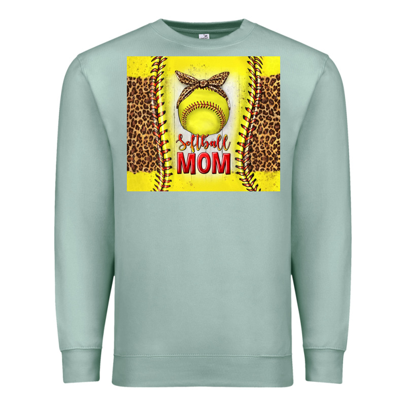 Softball With Leopard Tumbler Tbs Premium Sweatshirt by TumblerDesignByShophia | Teevron