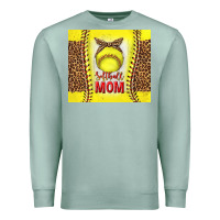 Seafoam softball with leopard tumbler tbs Premium Sweatshirt - TumblerDesignByShophia