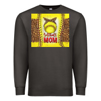 Smoke softball with leopard tumbler tbs Premium Sweatshirt - TumblerDesignByShophia
