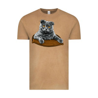 Vintage Camel Scottish Fold Vintage Tee - LillyAllenDesigns