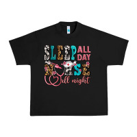 Black sleep all day nurse all night Urban Heavy Tee - AdoDesignShop