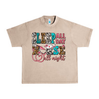 French Oak sleep all day nurse all night Urban Heavy Tee - AdoDesignShop