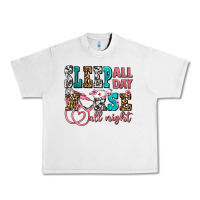 Lunar Rock sleep all day nurse all night Urban Heavy Tee - AdoDesignShop