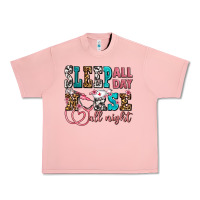 Salmon sleep all day nurse all night Urban Heavy Tee - AdoDesignShop