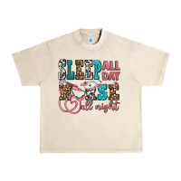 Sandshell sleep all day nurse all night Urban Heavy Tee - AdoDesignShop