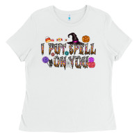 White i put speel on you Ladies Tee - CowhideDigitalArt